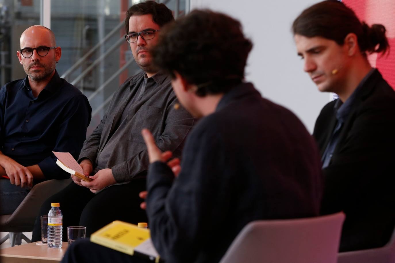 Aula de Cultura SUR con Alejandro Simón Partal y Jonás Trueba. 