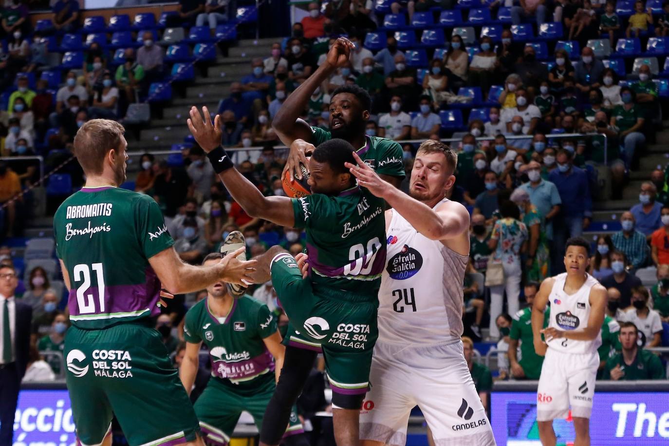 El Unicaja gana en casa al Río Breogán. 