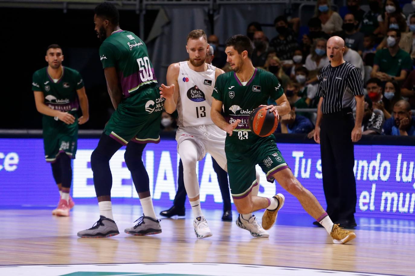 El Unicaja gana en casa al Río Breogán. 