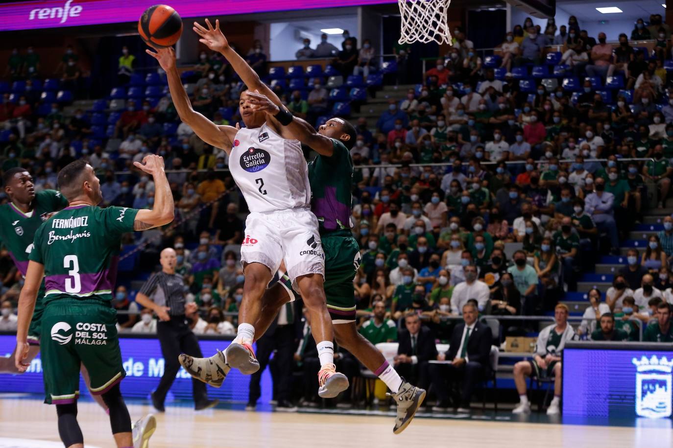 El Unicaja gana en casa al Río Breogán. 