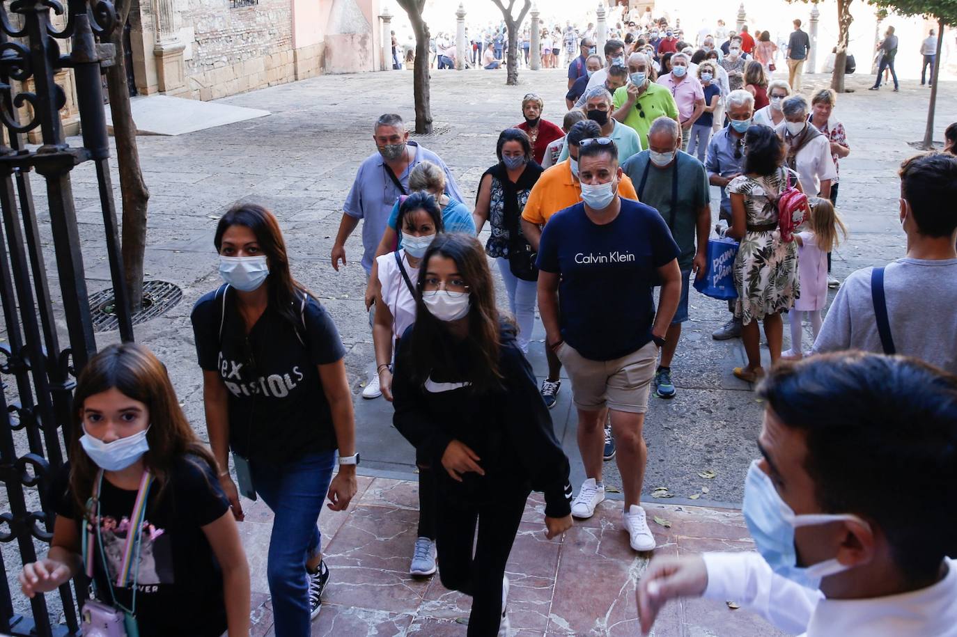 Gran ambiente este domingo en el Centro de Málaga. 