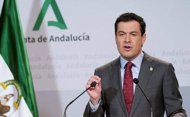 Juanma Moreno, presidente de la Junta de Andalucía