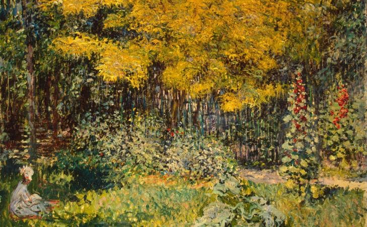 'Jardín' (1876), Claude Monet