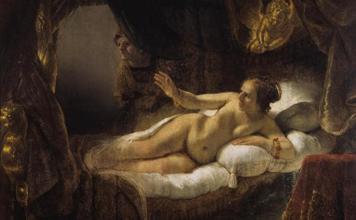 'Danae' (1636), Rembrandt