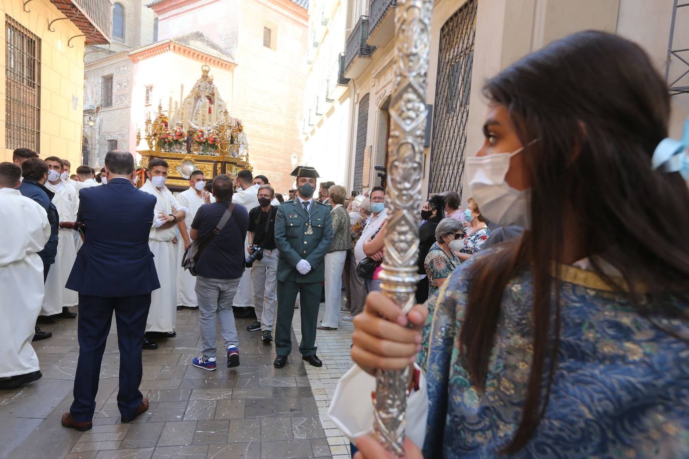 Como ya ocurriera en 2012, la Virgen de Araceli volvió a protagonizar el anual rosario de la Agrupación de Hermandades y Congregaciones de Gloria, aunque, en este ocasión, en el marco del centenario de la implantación en Málaga de su archicofradía, la corporación filial de la patrona de Lucena más antigua de España.