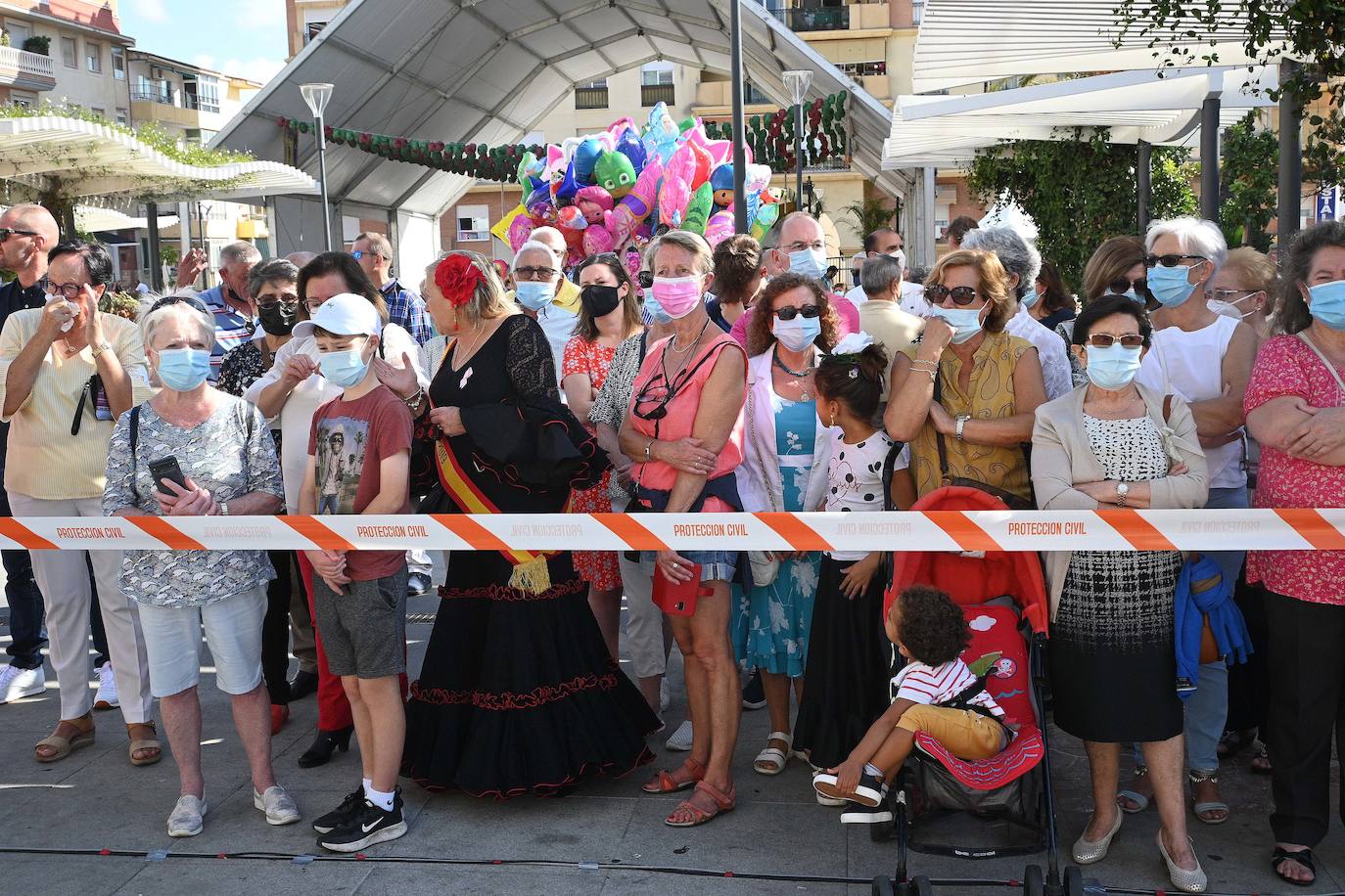 Procesión de San Pedro por las calles de Marbella. 