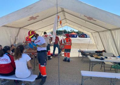 Imagen secundaria 1 - ¿Y si se registrara en Vélez-Málaga un terremoto de magnitud 6? Hoy se ponen a prueba los servicios operativos ante una gran catástrofe