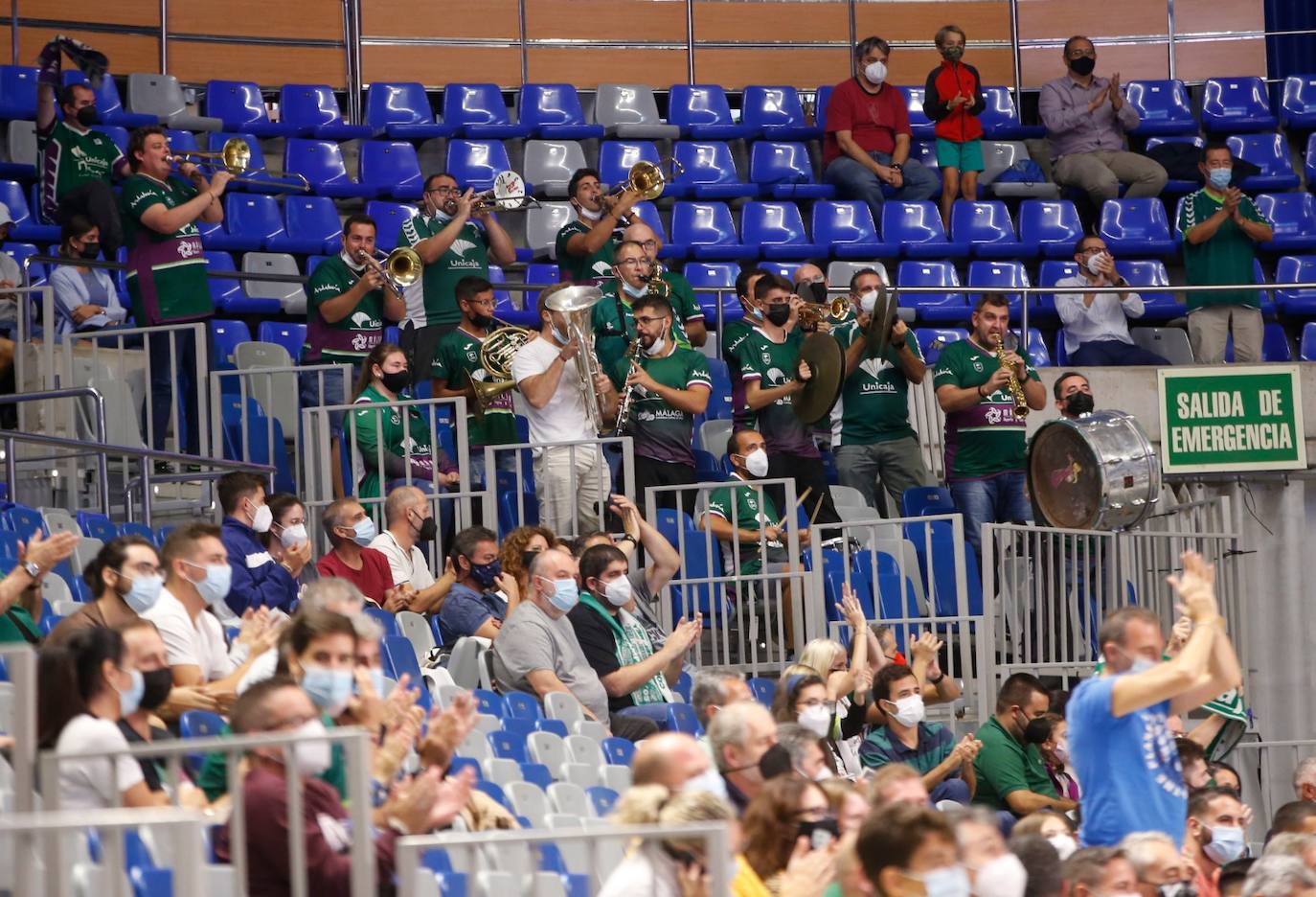 El Carpena acogió su primer partido de la Basketball Champions League 