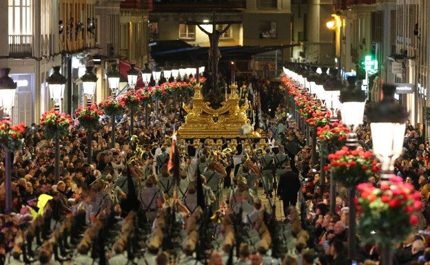 Una representación de La Legión acompañará al Cristo de Mena en la magna de Málaga