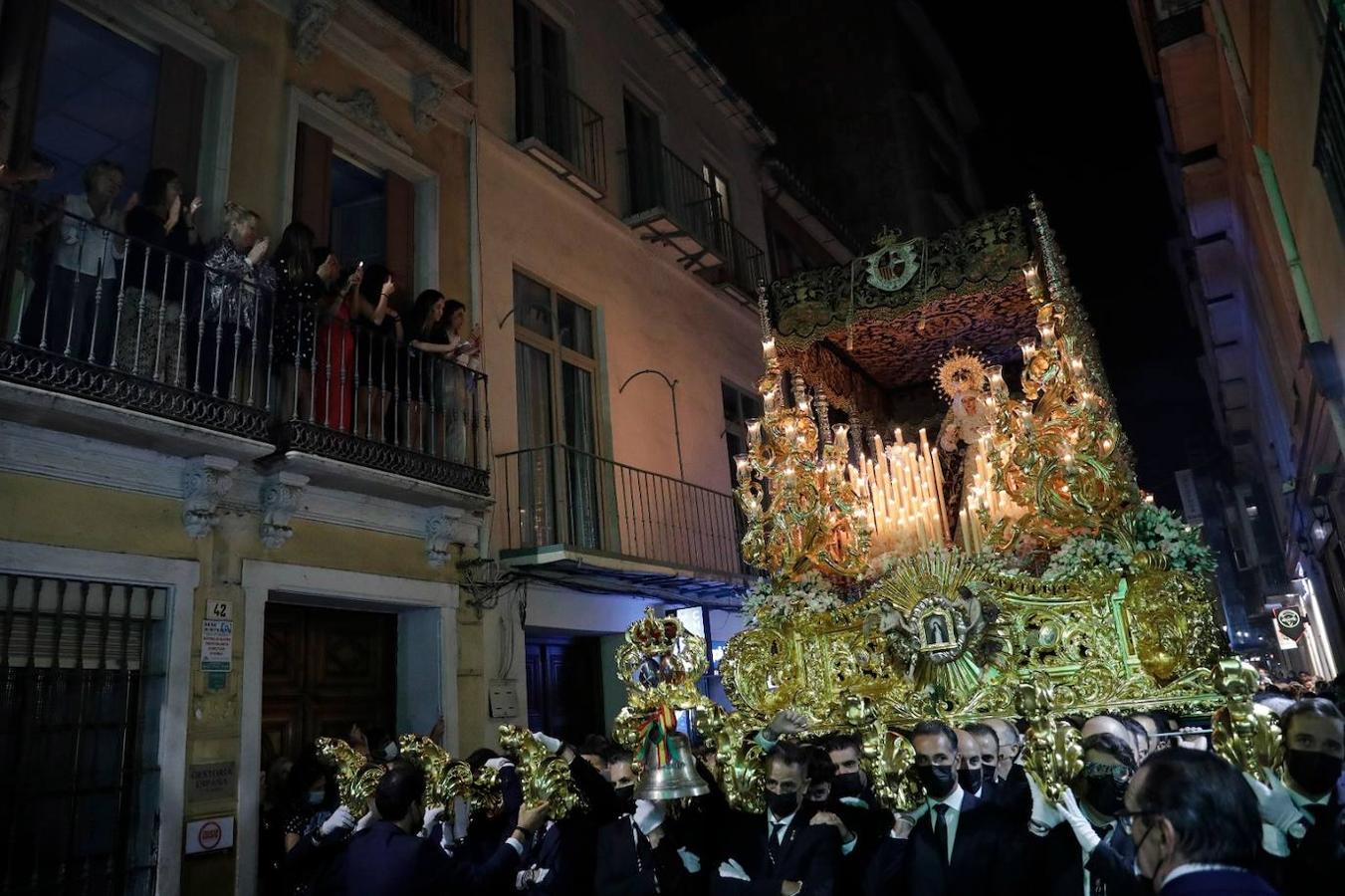 La Paloma volvió a las calles de Málaga tres años y medio después 