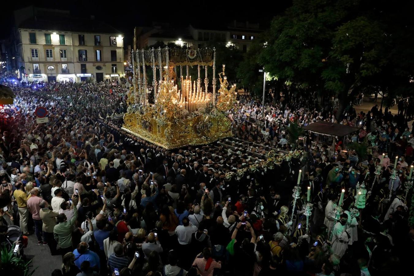La Paloma volvió a las calles de Málaga tres años y medio después 