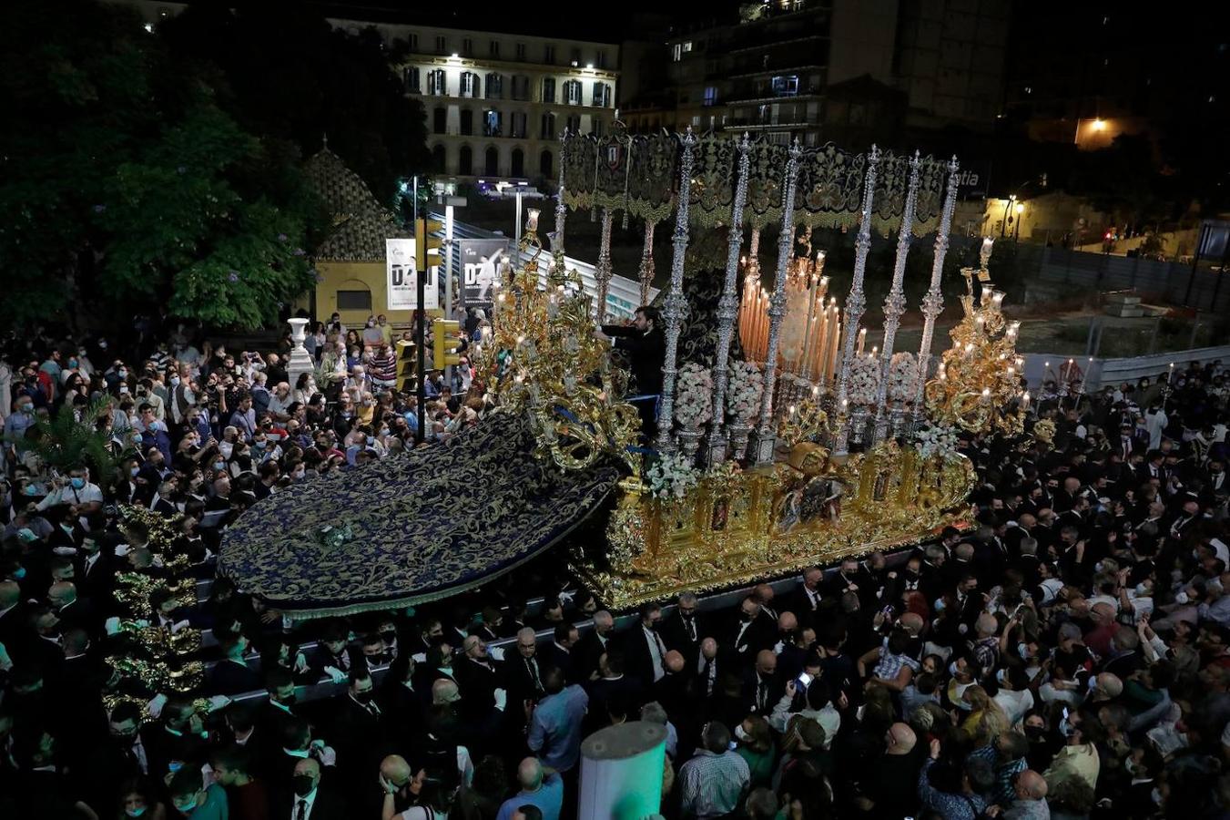 La Paloma volvió a las calles de Málaga tres años y medio después 
