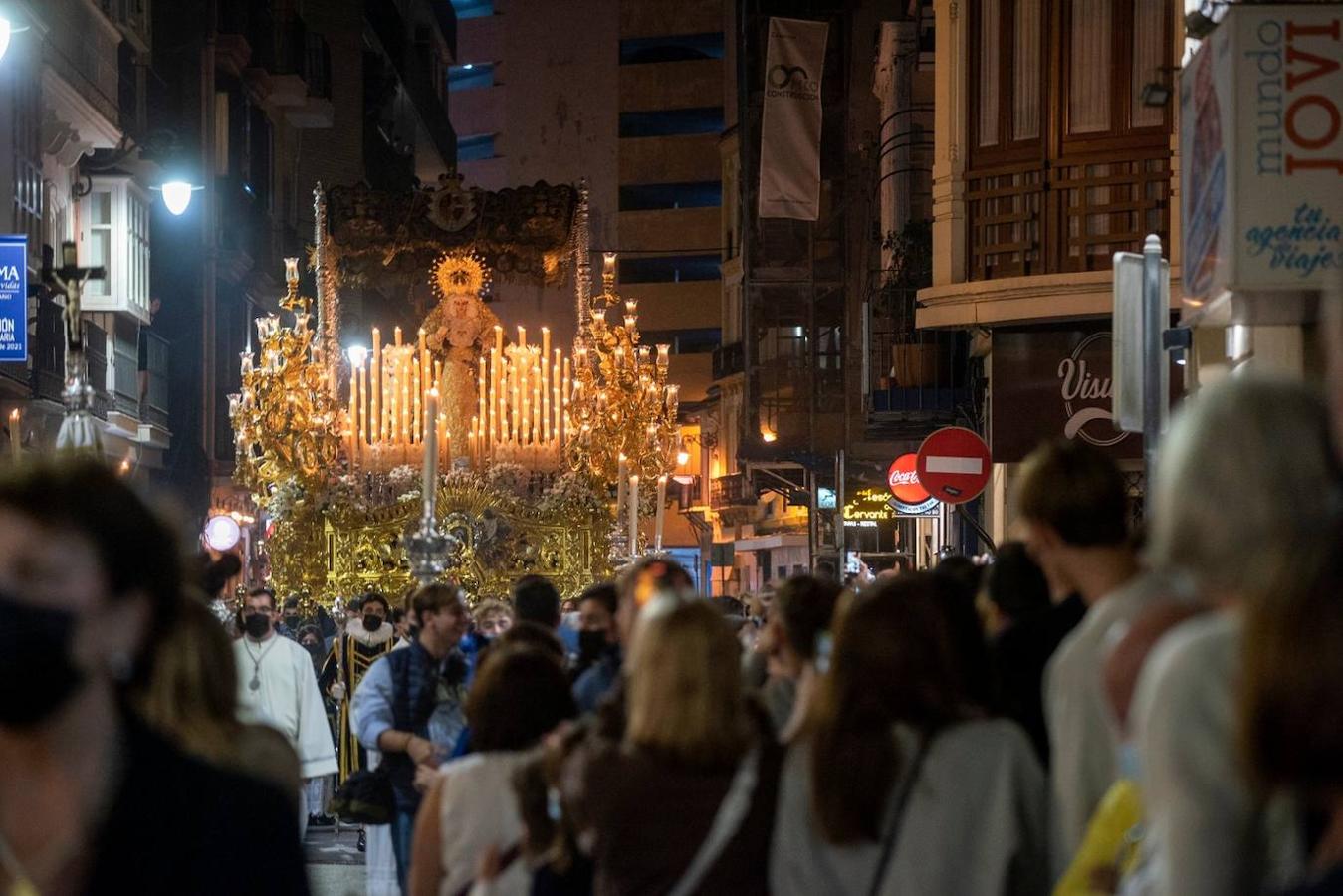 La Paloma volvió a las calles de Málaga tres años y medio después 