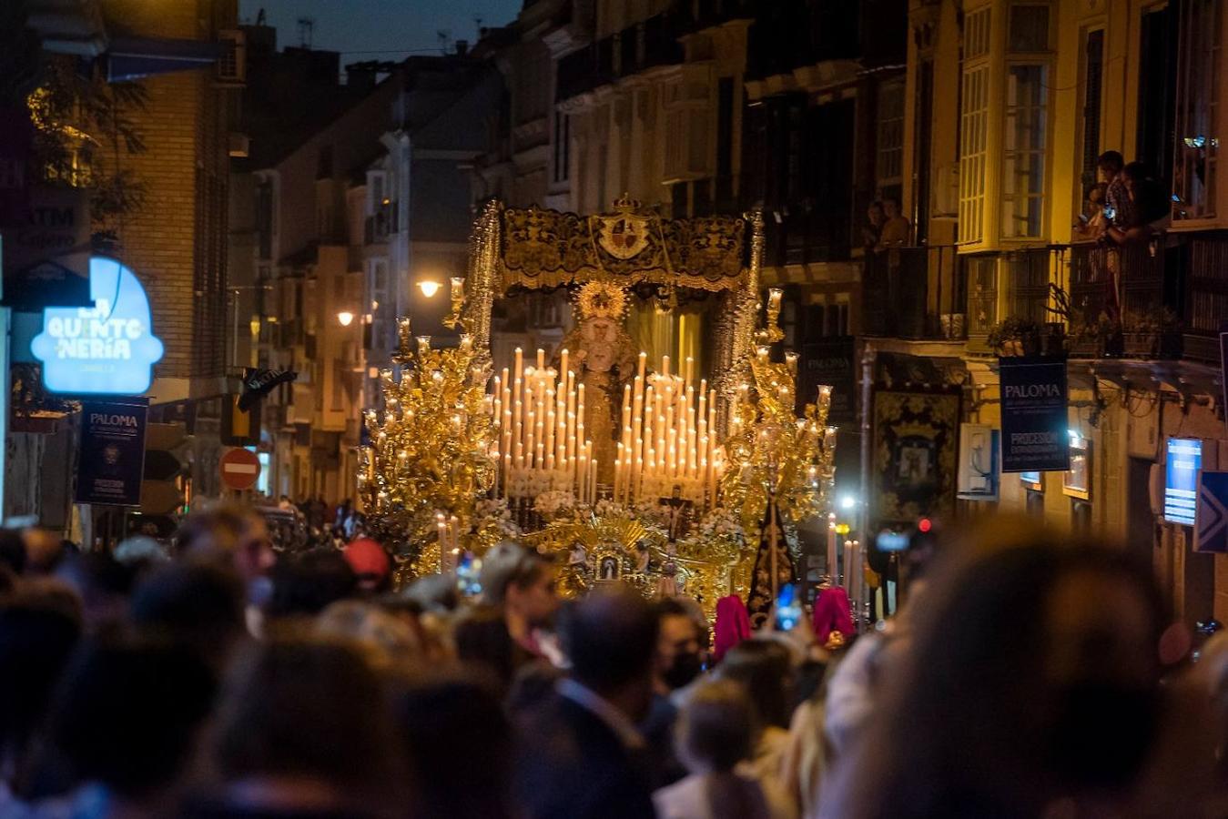 La Paloma volvió a las calles de Málaga tres años y medio después 