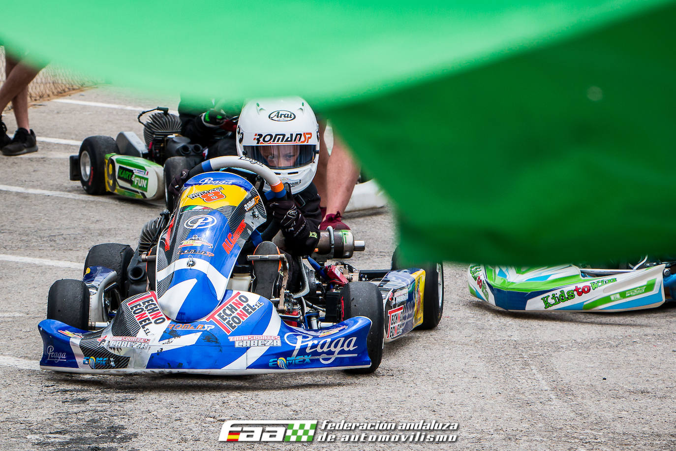 Fotos: Así son las competiciones de karting en Campillos