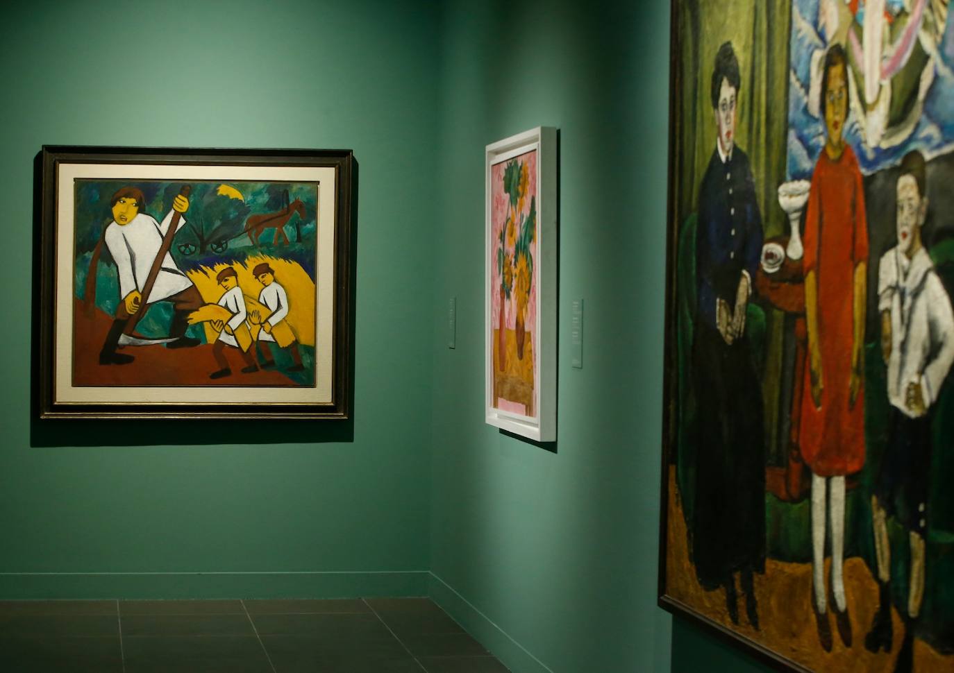 Exposición 'Las vanguardias en el arte ruso'. 