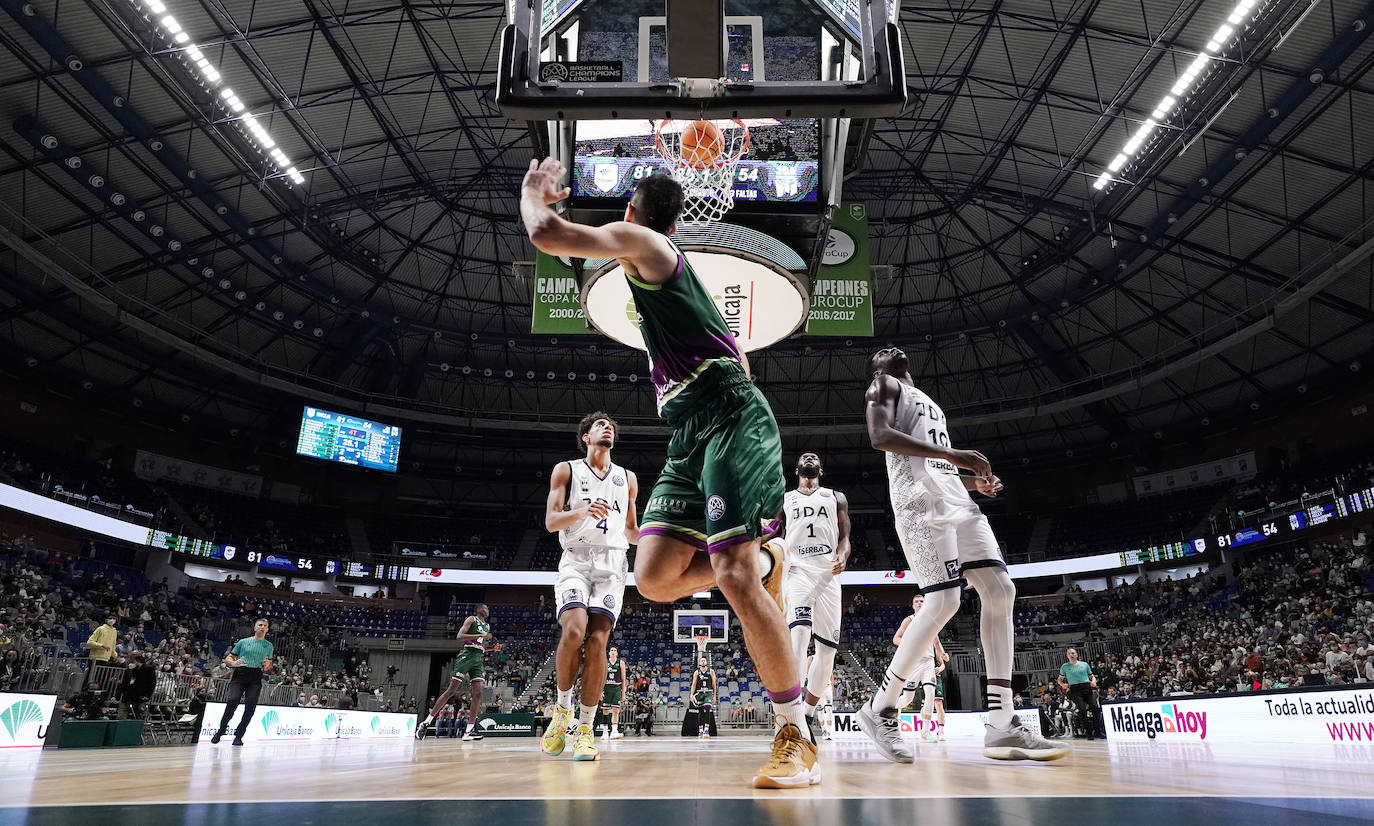 Victoria cómoda del Unicaja ante el Dijon. 