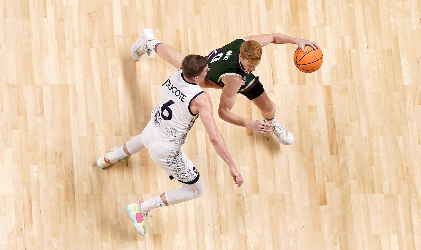 Victoria cómoda del Unicaja ante el Dijon. 