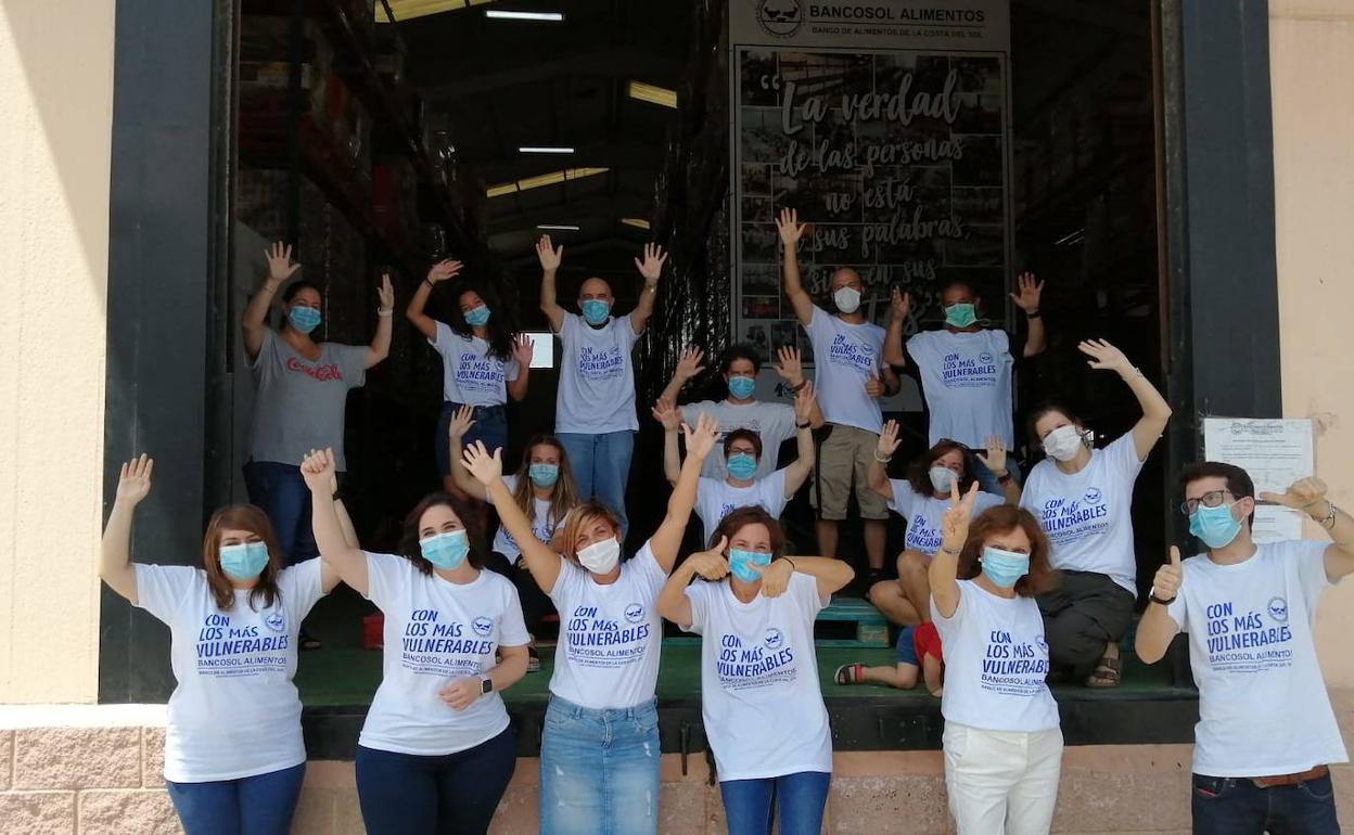 El equipo de Bancosol se prepara para la Gran Recogida.