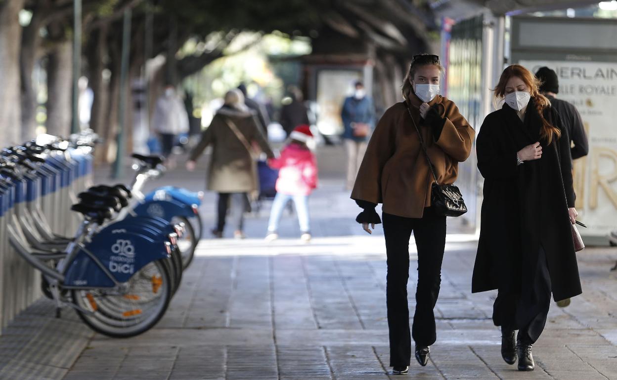La bajada de las temperaturas se dejará notar el próximo sábado en Málaga. 