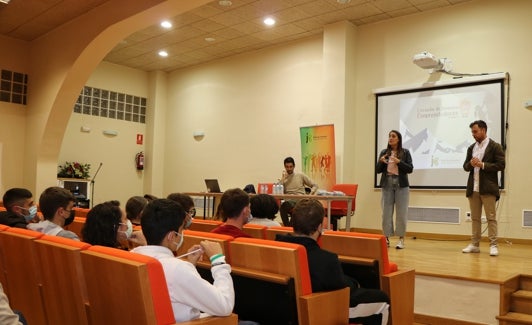 Inauguración de la escuela de emprendedores de Torrox. 