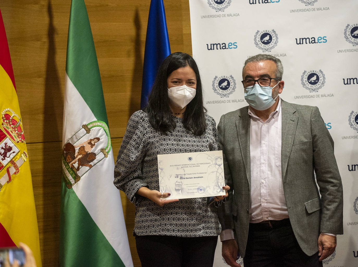 Fotos: Entrega de los dos últimos Premios Manuel Alcántara