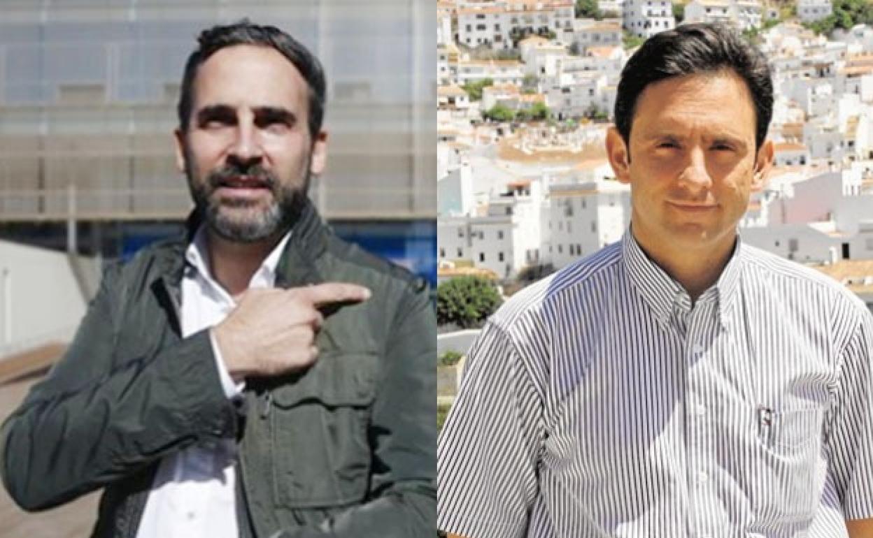 Daniel Pérez y José Antonio Gómez, los dos aspirantes a liderar el PSOE de Málaga. 