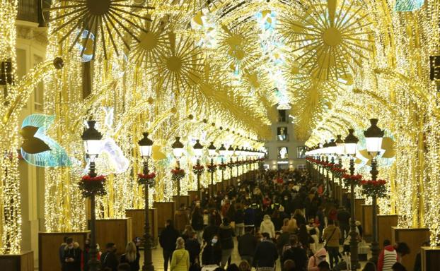 ¿Cuándo encienden las luces de Navidad en Málaga?