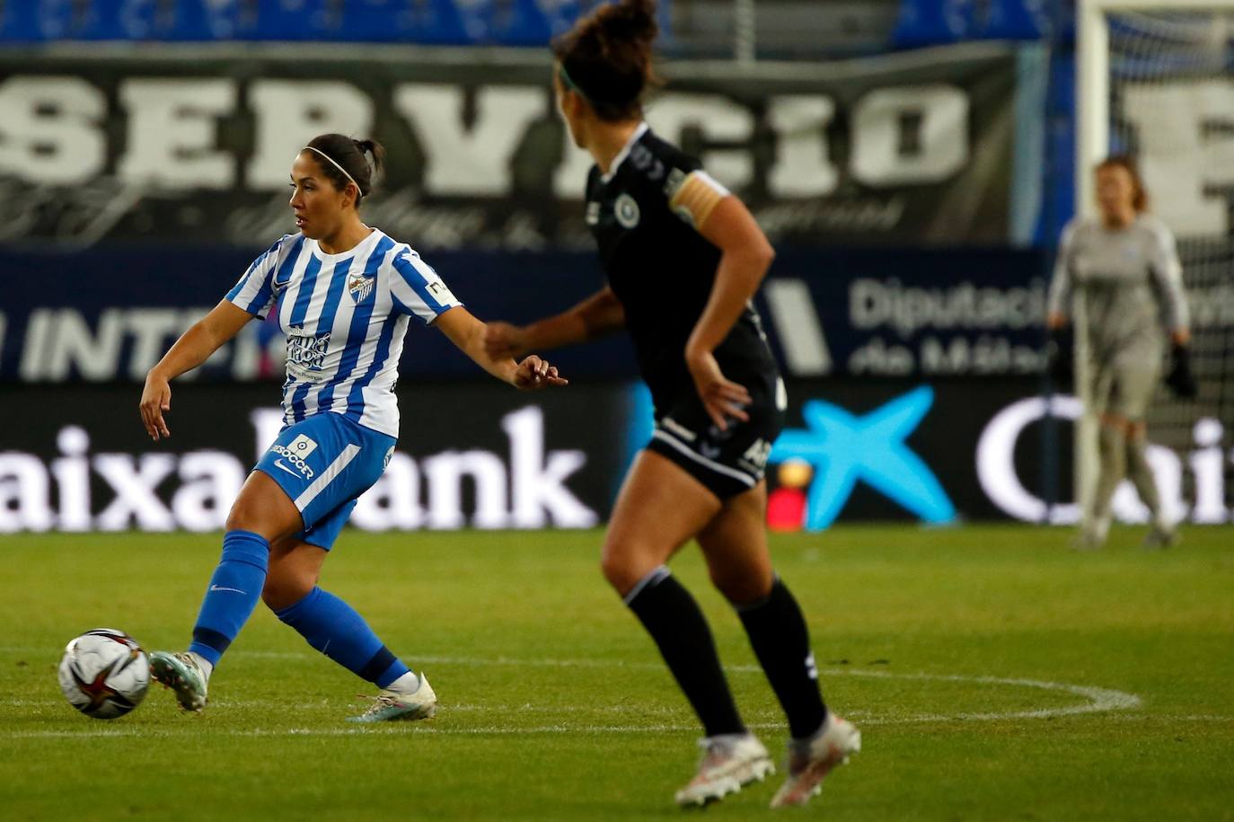 El Málaga gana al Zaragoza en la Copa de la Reina