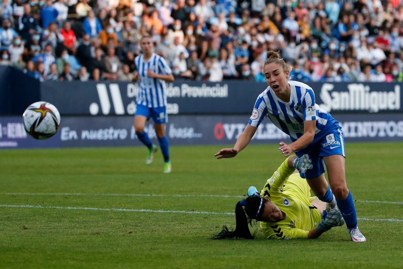 El Málaga gana al Zaragoza en la Copa de la Reina