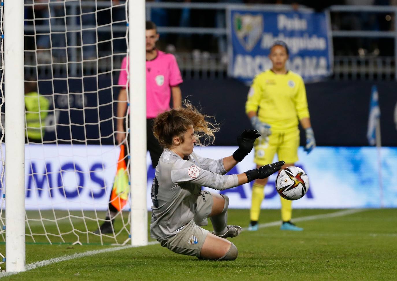 El Málaga gana al Zaragoza en la Copa de la Reina