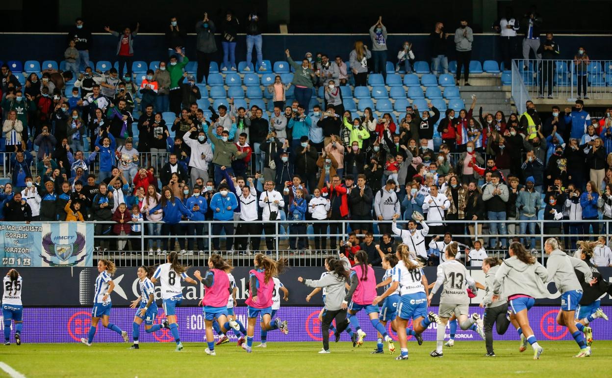 Lección de malaguismo en La Rosaleda