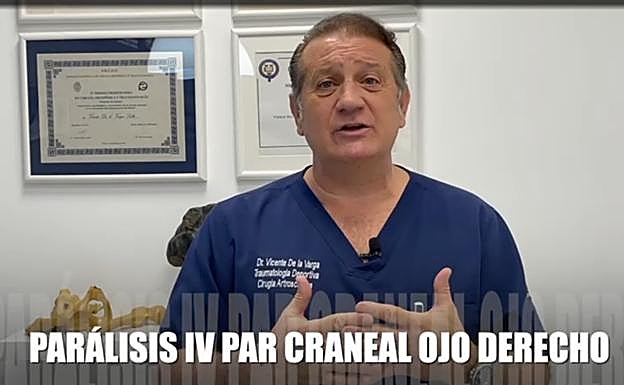 El doctor Vicente de la Varga habla sobre la lesión ocular de Marc Márquez