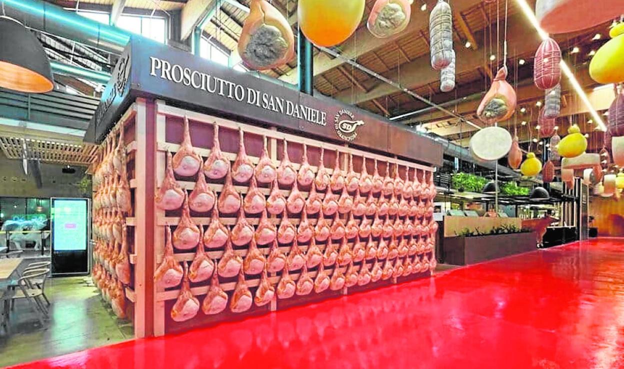 Un parque temático de comida italiana