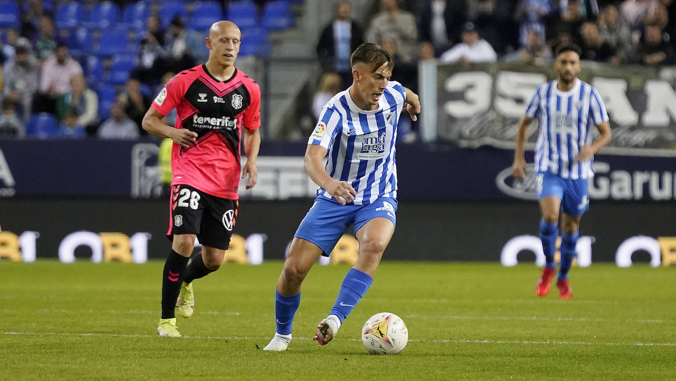 El Málaga se adelantó en el marcador con un gol de penalti 