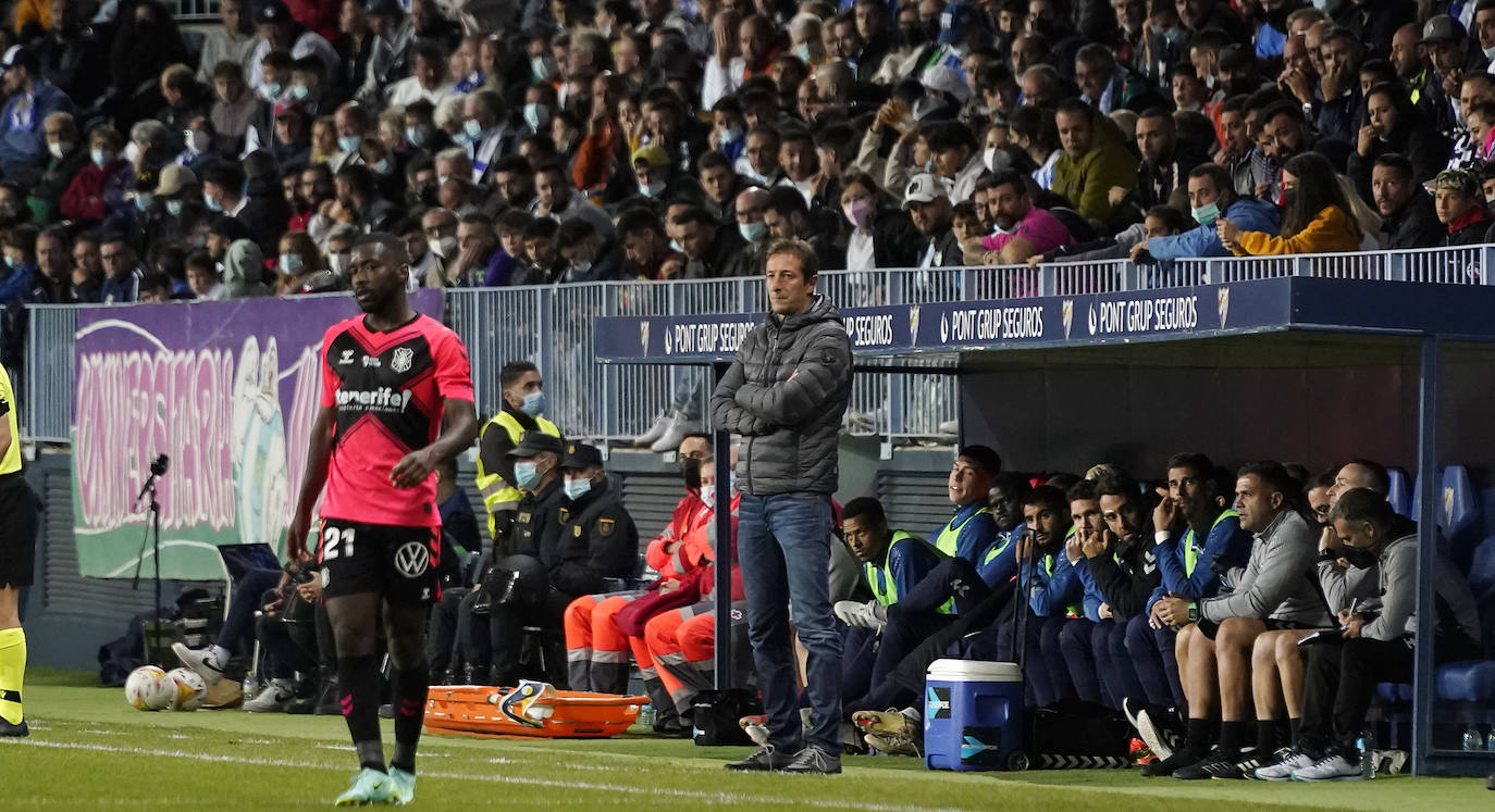 El Málaga se adelantó en el marcador con un gol de penalti 