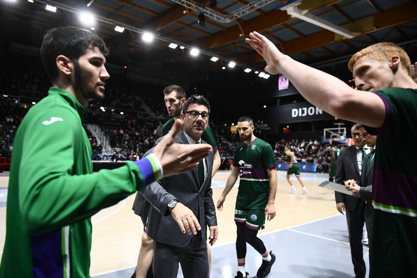 El Unicaja dejó una mala imagen en su visita a la pista del Dijon 