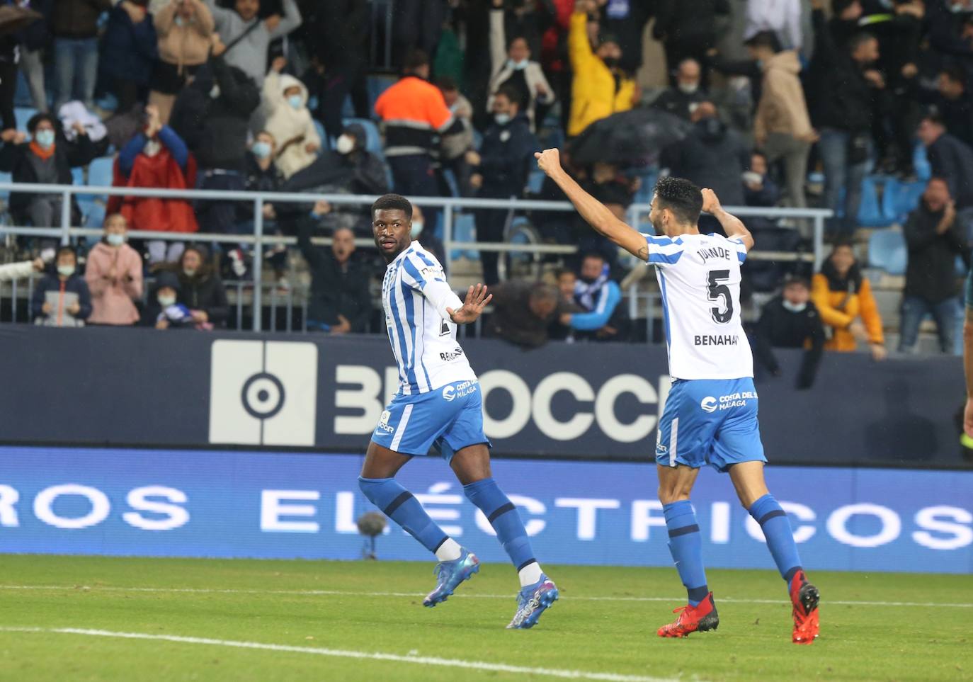 La Rosaleda registró la mejor entrada de la temporada 