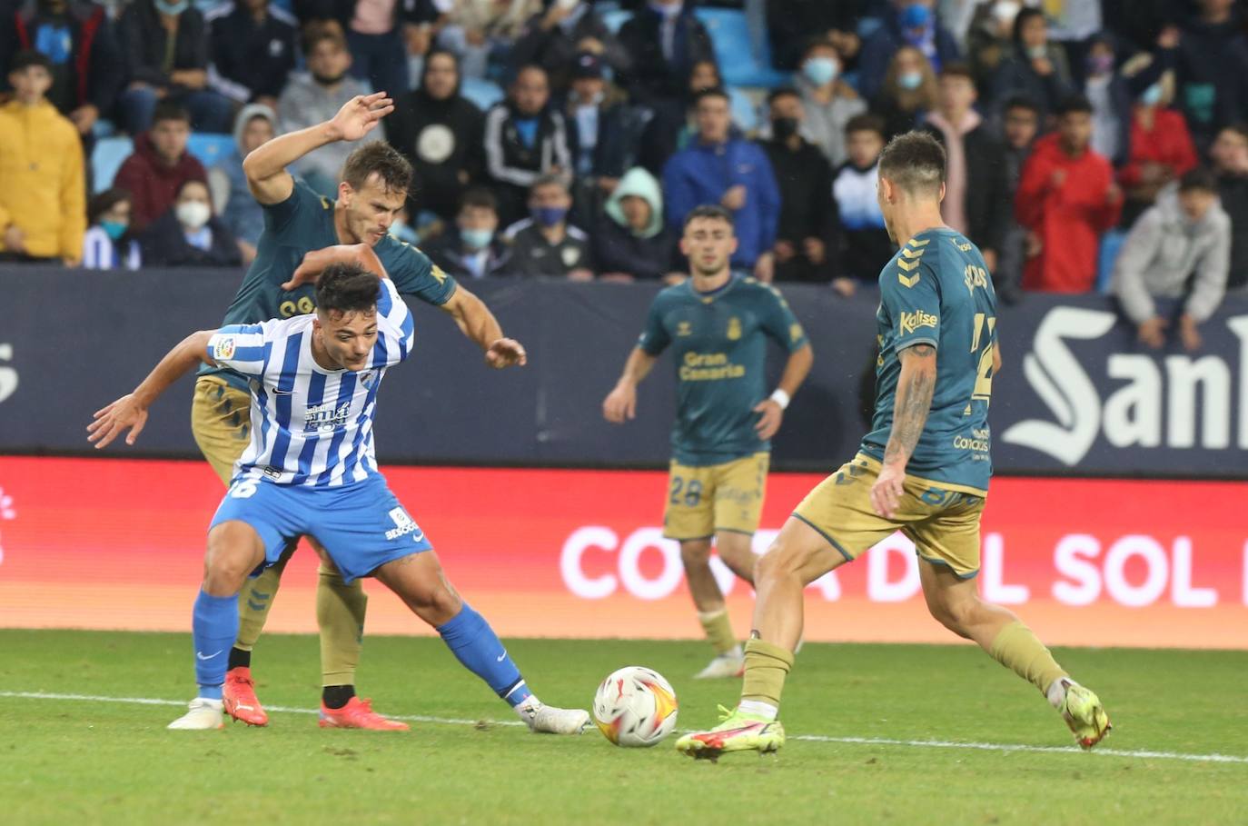 La Rosaleda registró la mejor entrada de la temporada 