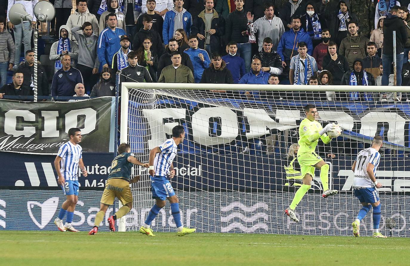 La Rosaleda registró la mejor entrada de la temporada 