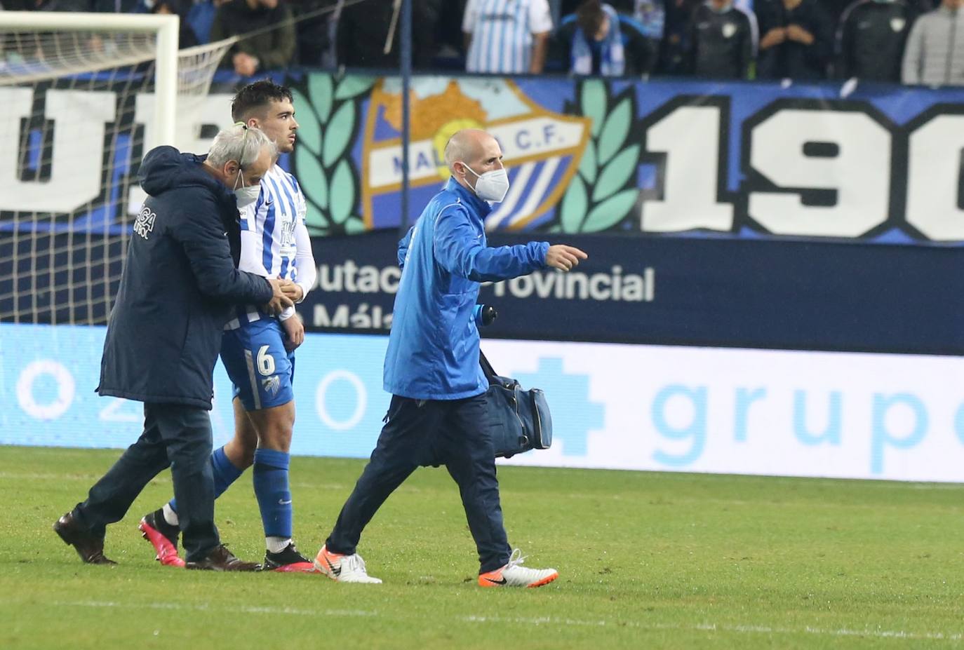 La Rosaleda registró la mejor entrada de la temporada 
