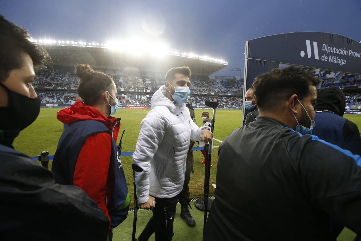 La Rosaleda registró la mejor entrada de la temporada 