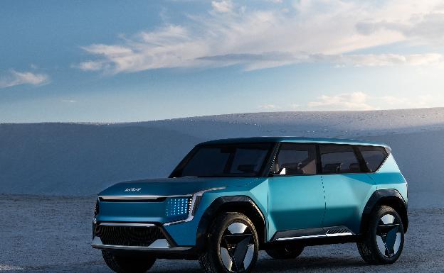 Kia anticipa el siguiente modelo de su gama 100% eléctrica, el Concept EV9