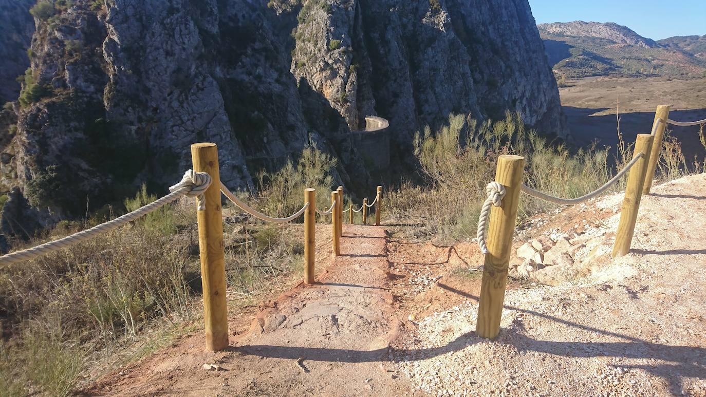 Montejaque ultima el proyecto de la puesta en valor de la presa de los Caballeros.