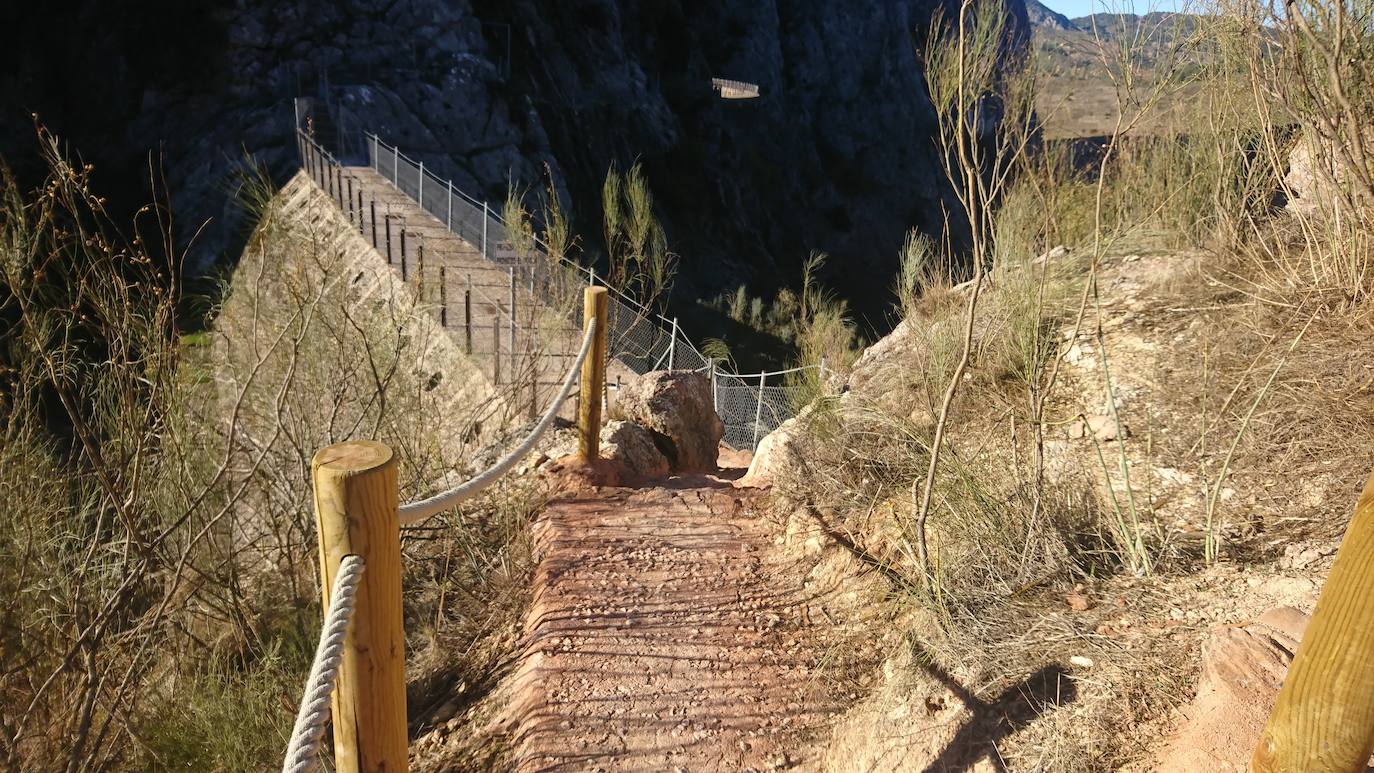 Montejaque ultima el proyecto de la puesta en valor de la presa de los Caballeros.