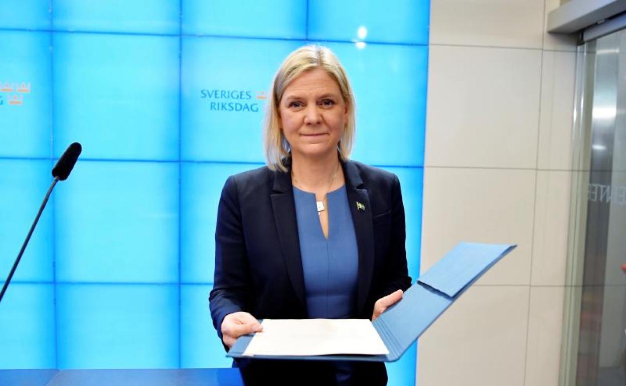 La socialdemócrata Magdalena Andersson. 