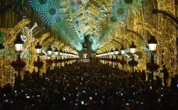 Horario luces navidad Málaga 2021