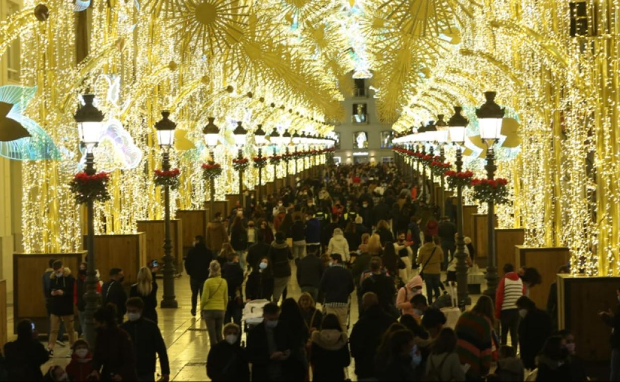 ¿Qué tiempo hará el primer fin de semana del alumbrado navideño en Málaga?