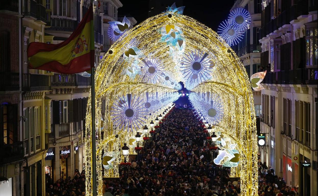 Málaga enciende la Navidad