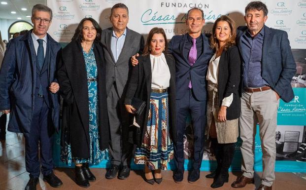 Imagen principal - Rodríguez, García, Cuberos, Quirós, Ramírez, Raquel Jaén y José Alarcón Guillermo. Silvia Moreno, María del Mar Segura, César Ramírez, Juan Vallés y José Luis Puche. Olivia España, César Ramírez y Antonio Salvatierra. 